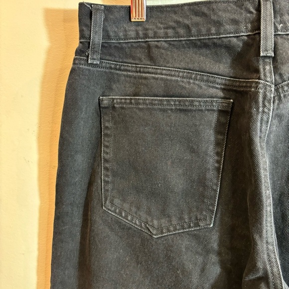 SUNDAY BEST Sz 10 Aritzia Jupiter 100% Cotton Wider Leg Loose Fitting Jeans - Picture 8 of 12